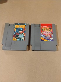 Punch-Out!! Lotto 2 giochi e Double Dragon NES 2 cartucce originali testate
