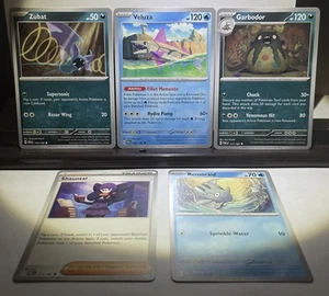 Pokemon TCG Paradox Rift Card Mix Veluza - Picture 1 of 3