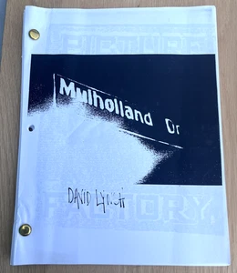1999 Mulholland Drive David Lynch Original Filmskript TV Fernsehen Pilot - Bild 1 von 7