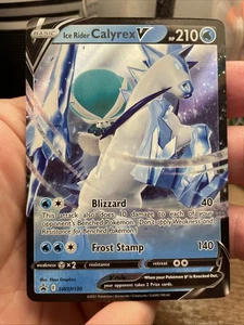Ice Rider Calyrex v SWSH130 Sword & Shield Promo Card Holo NM! +Bonus FREESHIP! - Picture 1 of 10