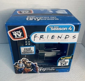Tiny TV Classics Friends Clips Season 4 Real Working TV and Remote - Picture 1 of 3