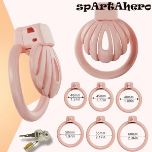 25 Nuevas Jaulas de Castidad con Carcasa Impresas en 3D Cerradura Erótica Masculina Bloqueo de Abstinencia Transpirable - Imagen 1 de 9