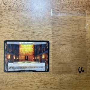 🏺 Onakke Catacomb MTG Oversize - Planechase 2012 - DCI WPN Promo - 28/40 - L66 - Picture 1 of 4