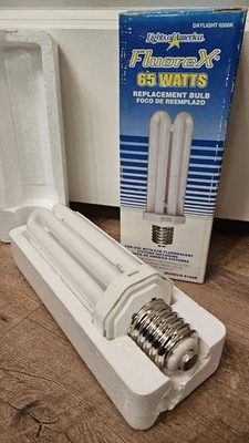 Lights of America Fluorex 65 Watt Fluorescent Light Bulb 9166B 6500K - Image 1 of 2