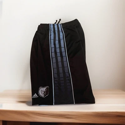 Memphis Grizzlies Adidas NBA Authentic Shorts  Stripes  LARGE Mike Conley Era - Image 1 of 4