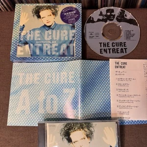 THE CURE Entreat JAPAN CD POCP-9018 w/ SLIP CASE + 'A to Z' BOOKLET 1991 issue - Picture 1 of 24