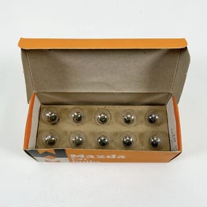 Vintage MAZDA Radio Panel Car Bulbs Authorised Spare 6.2V .3A MES R15 995-1211 - Picture 1 of 7