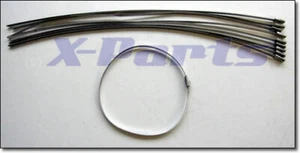 Kabelbinder 300mm Edelstahl V2A für Hitzeschutzband usw. sehr robust 300mm Neu - Bild 1 von 1