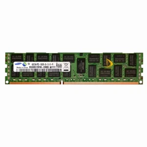 4GB Samsung 4GB 2Rx4 PC3-10600R DDR3 1333Mhz DIMM ECC SERVER Memory RAM $ 240Pin - Picture 1 of 3