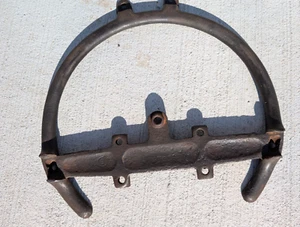 WI Barn Antique Cast Iron Horse Buggy Reach Fifth Wheel Marked "E" 7998?? Wagon - Picture 1 of 14