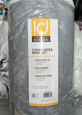 Intelligent Design Brielle Ombre Shaggy Faux Fur 3-Pc. Comforter Set, King/Calif - Image 1 of 4