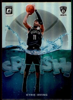 2019-20 Optic Splash Holo Kyrie Irving Brooklyn Nets #8 Parallel, Insert - Image 1 of 2