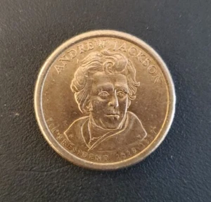 Presidential Dollar Münze 7th President Andrew Jackson 2008 D Mint - Bild 1 von 1