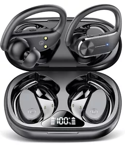 Ear buds Wireless Bluetooth Earbuds 2024 NEW Sport Bluetooth 5.3 Headphones - Picture 1 of 6
