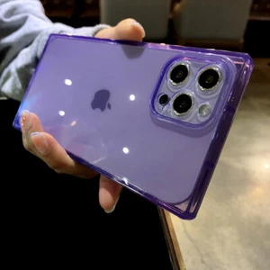 Angle Shockproof Clear Case For iPhone 15 14 13 12 Pro Max 11 XR 8 Plus Cover - Picture 1 of 17