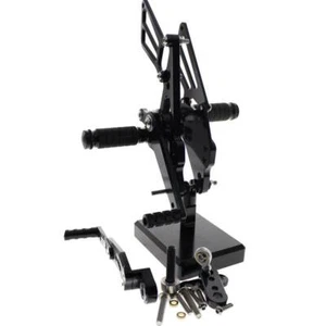 For GSXR600/750 2011-2017 Front Adjustable Rearset Foot Peg Footrests Footpegs - Picture 1 of 12