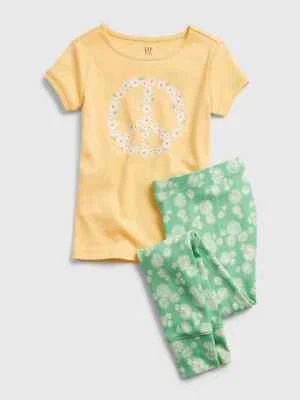 NWT Gap Kids Girls Pajamas floral flowers daisy   Size 4  4t - Image 1 of 2