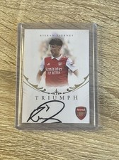 Kieran Tierney /8 Triumph ON CARD AUTO Arsenal FC Collection Futera 2023 AAT05