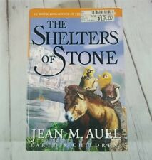 Earth's Children: The Shelters of Stone by Jean M. Auel (2002 HC) 1st Ed, STAINS