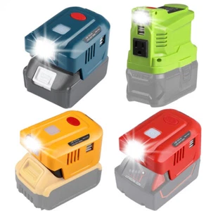 Inversor de fuente de alimentación portátil para Makita 150W 2USB para Dewalt - Imagen 1 de 14