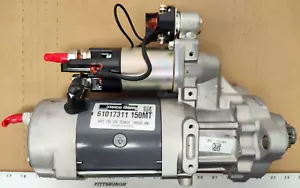 Delco Remy 61017311 Starter Motor 150 Mt Model, 24 V, Sae 3 Mounting, 12 - Picture 1 of 11