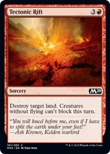 1x Tectonic Rift - Foil MTG Core Set 2020 (M20) NM Magic Foil