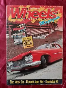 Vintage German Magazine WHEELS Rod Classic Auto Plymouth Superbird November 1990 - Picture 1 of 6