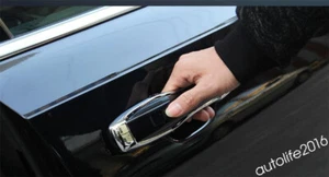 Car Accessories Door Handle Catch Cap Cover Trim For Volvo XC60 2018-2024 Chrome - Bild 1 von 7