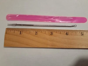 Comedone Extraction Blackhead Whitehead Needle Pimple Remover Spots Blemish Tool - Picture 1 of 4