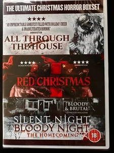 All Through The Horror/ Red Christmas / Silent Night Bloody Night (18) - Picture 1 of 2