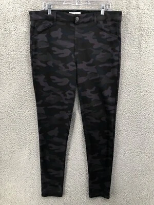 Pantalones ajustados Knox Rose informales camuflados para mujer 2XL elásticos camuflaje gris 8126 Foto 1 de 4