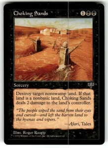 Mirage Choking Sands MTG Magic the Gathering NM - Picture 1 of 2