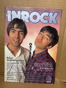 1995 OCT INROCK Japan Magazine OASIS BLUR SUPERGRASS Take That Bon Jovi In Rock - Imagen 1 de 9