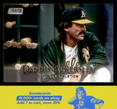 2019 Stadium Club Dennis Eckersley    #174 Oakland Athletics - Image 1 of 2