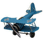  Metalowy model samolotu Ornament Wiszący samolot Dwupłatowiec Vintage Dekoracja