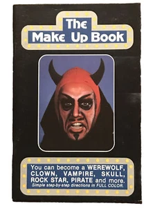 Vintage 1981 The Make Up Book: Werewolf Clown Vampire Skull Pirate Halloween - Picture 1 of 2