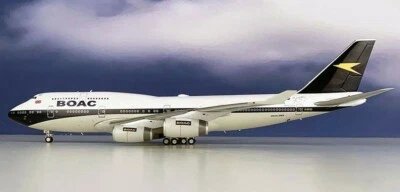 Modelo 1/200 diecast BA100 BOAC British Airways Boeing 747-400 G-BYGC a bordo Foto 1 de 4
