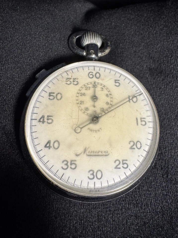 Cronómetro suizo Minerva vintage probado funcionando Foto 1 de 4