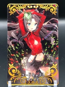 RIN TOHSAKA FGO ARCADE GAME Card TCG Fate/Grand Order TYPE-MOON JAPAN F/S - Picture 1 of 12