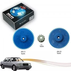 KM Odometer, Speedometer Gear Kit For Mercedes W126, W124, W107 - Foto 1 di 3