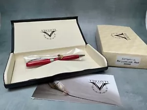 Bolígrafo Visconti Rembrandt rojo en caja 48490 - Imagen 1 de 2