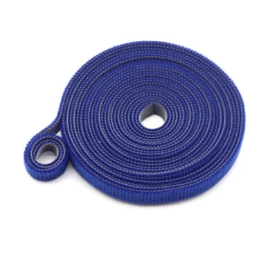 5 Meter Hook and Loop Cable Ties Double Sided Straps Strapping Tie 6-Colors - Image 1 of 4
