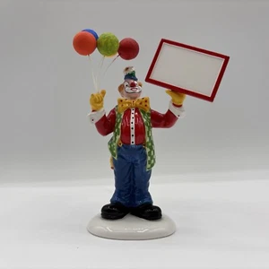 Department 56 1999 The Original Snow Village Send In The Clown 56.55021 Retired - Picture 1 of 13