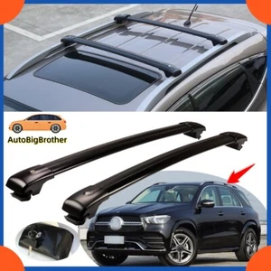 Fit For Mercedes Benz GLE63 W167 2020-2023 Roof Rail Rack Cross Bars Crossbar - Picture 1 of 13