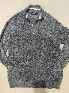 Burton's Men's Size M Grey Half Zip Jumper Pullover - Picture 1 of 3