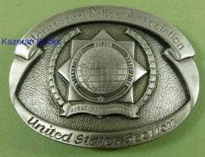 Siskiyou USA International Police Association United States Section Gürtelschnalle - Bild 1 von 13