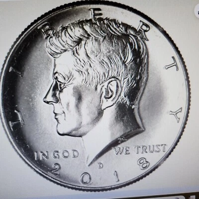 (1) 2018-D Kennedy Half Dollar BU Uncirculated Condition - Image 1 of 2