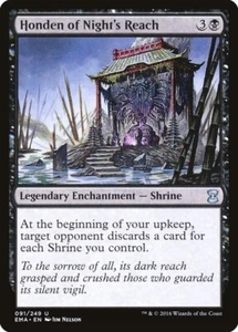 1x - Honden of Night's Reach - #91 Shrine - Eternal Masters - CUC NM MTG - Picture 1 of 1