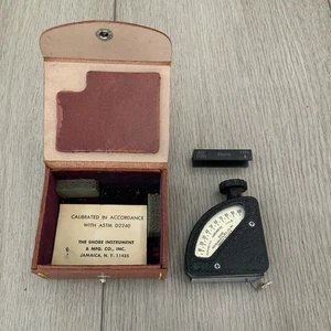 Shore Instrument Durometer with Test Block & Case Type A Hardness Tester Tool - Picture 1 of 6