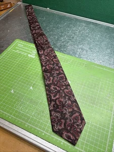 Silk Paisley Tie By Liberty, Made In England - Picture 1 of 5